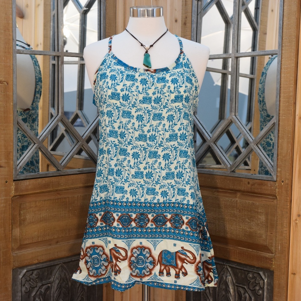 * 2 for 15* Bohemian Racer-back Slip Dress